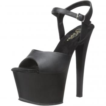 Pleaser Damen Sky-309 Plateausandalen, Schwarz (Schwarz), 41 EU