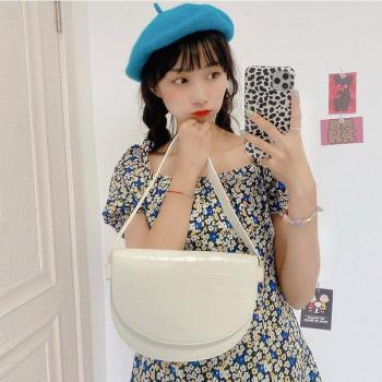 Bolso Bandolera Cremallera Blanca Laamei