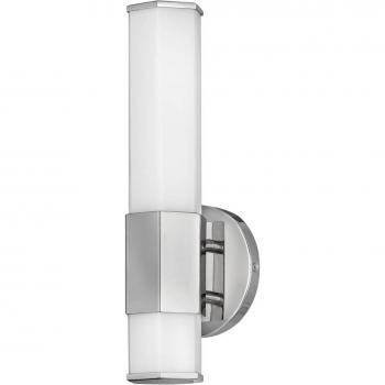 Facet LED Wandleuchte 3000 K, poliertes Chrom, IP44