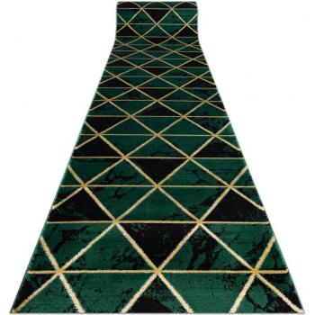 Triangolo Verde Oro 100x460 – Passatoia Emerald Glamour 1020