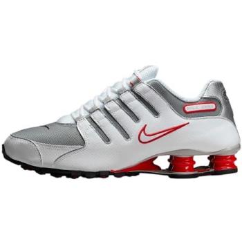 Nike Shox Men's Shoes – White, EU 40, Mesh/Synthetic, Size 6