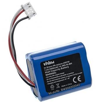 Vhbw Replacement Battery for Proscenic Pro Jojo (2000mAh, 7.2V, NiMH)
