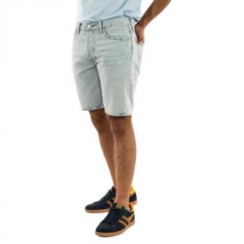 Jeans Corti Levi's 501 Original Light Indigo-worn Short