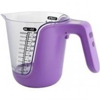 Báscula y Jarra Medidora Lila 3kg