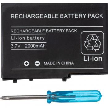 OSTENT 3.7V 2000mAh Battery and Tool Kit for Nintendo DSL NDS Lite