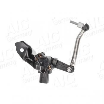 AIC 58125 : Capteur xénon à correction de portée pour l’essieu avant gauche, avec serre-flan et bielle/pousser AUDI A4 B8