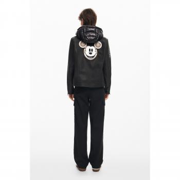 Desigual Mickey Mouse Hooded Jacket for Women