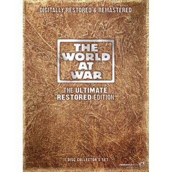THE WORLD AT WAR  DVD 11 DISC SET THE ULTIMATE RESTORED EDITION BOX SET