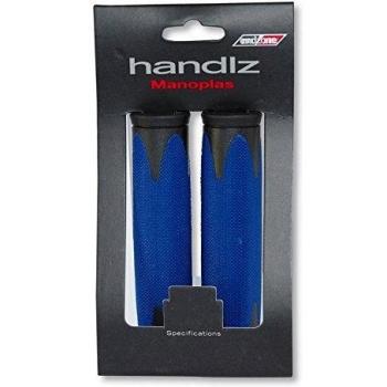 VELO HANDLZ D2 PUÑOS NEGRO/AZUL 130MM