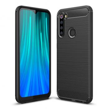 Carbon Brushed Soft TPU Hülle für Xiaomi Redmi Note 8