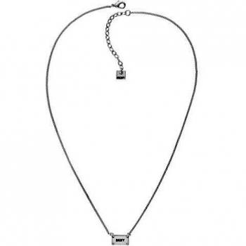 DKNY Donna Karan Logo-Plakett-Halsband mit Swarovski® Kristall