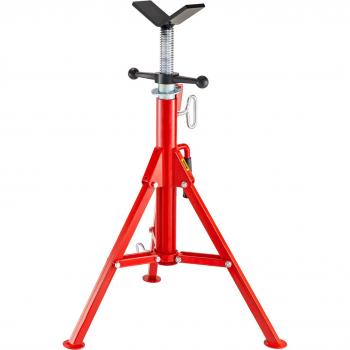 Vevor Steel V‑Head Pipe Stand – 28‑52″ / 2,500 lb Capacity, ½–12″ Pipe Size