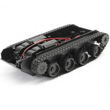 Robot Tank DIY para Niños con Pista Antideslizante