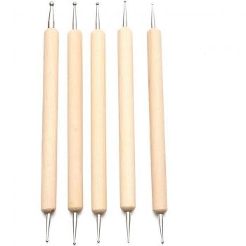Dual-Head Dotting Tools for Nail Art