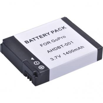 GoPro 1400 mAh Batterien für Outdoor & Motorsport – AHDBT‑001, AHDBT‑002