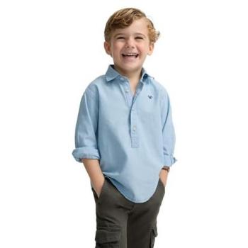 Tee Niño Denim Azul Cielo