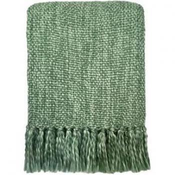 Plaid Malagoon vert marbre 125x150
