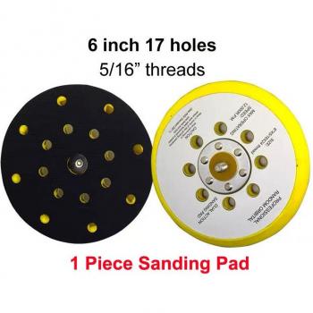 3 5 6 Inch Hookit Sanding Backing Plate with Holes