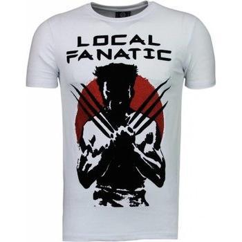 Local Fanatic T-Shirt Wolverine Velourdruck