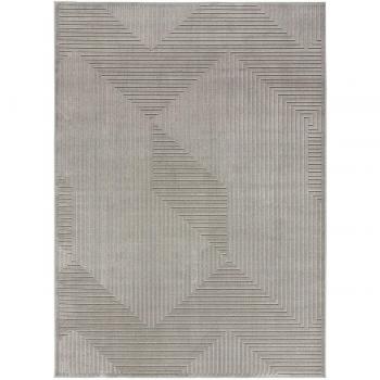 Alfombra Geométrica Gianna Gris 120x170