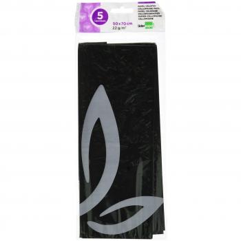 Papel Celofán Liderpapel 50x70 cm 22g/m2 Bolsa de 5 Hojas Verde 75025-CL15