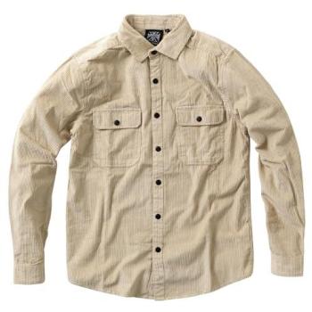 West Coast Chopper långärmad herrtröja – Hill Country Cord Sand, XXL, beige