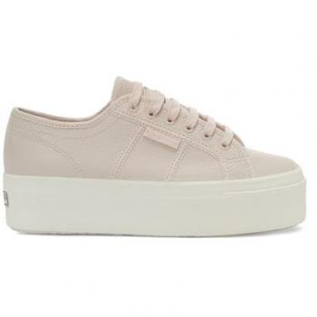 Superga 2790 Pink Almond Leather Women’s Trainer – UK Size 3