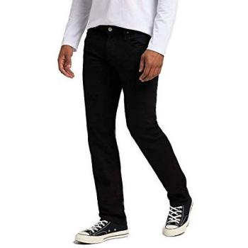 Lee Daren Low Stretch Black Jeans