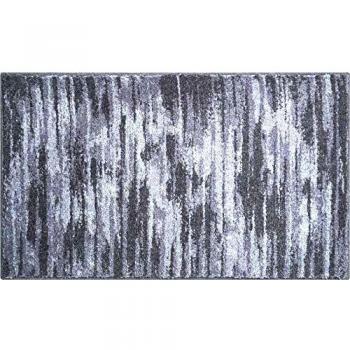 Eleganter Dunkelgrauer Badteppich 70 × 120 cm