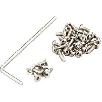 Kyosho MDW020 Mini‑Z Hexagon Button Screws – Nickel Plating