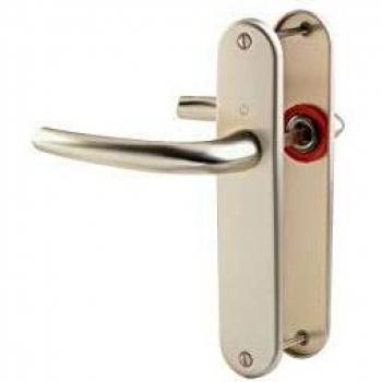 Ensemble SAN DIEGO petit modèle type bec de cane finition F2 alu aspect champagne 3230303