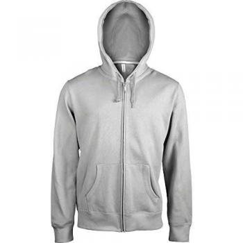 Kariban Herren Kapuzenjacke in Rot (L)