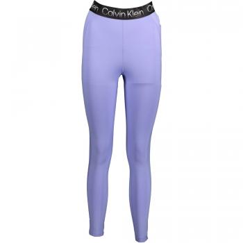 Calvin Klein Purple Leggings with Contrast Details