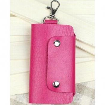 Velishy Candy Color Key Wallet Case