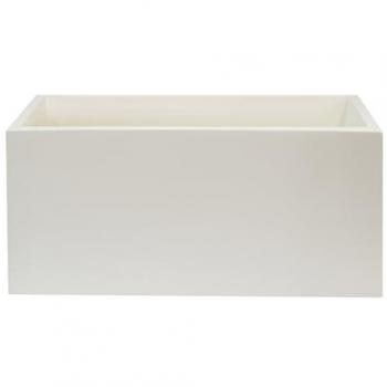 Jardinera Wellhome RODR-I 120cm Blanco Resistente a Impactos