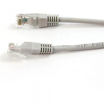 Latiguillo de red gris RJ45 CAT 5E 20 metros
