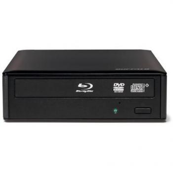 Buffalo MediaStation Desktop 16x External Blu‑ray Writer – Plays & Burns DVDs, CDs, BRs