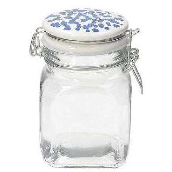Vaso Medio Vetro 20 x 20 cm – Ulay Coperchio, Serie Dolce Casa Tognana
