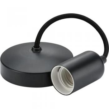 6 E27 Contemporary Pendant Set Anthracite 230V IP20 80W