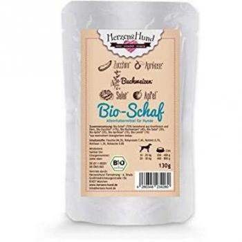 Pecora & Verdure Bio in Crema per Cani – 130 g