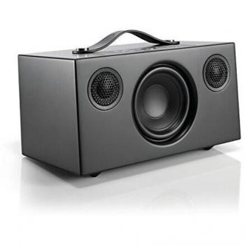 AudioPro C5 – Tragbarer Smart Speaker mit Multiroom‑Netzwerk, Bluetooth/WiFi, Schwarz