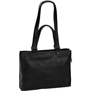 Black Chesterfield Luxe Shopper