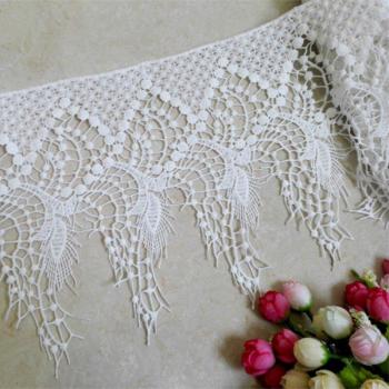 Ribete de Encaje 20CM para Costura DIY con Soluble