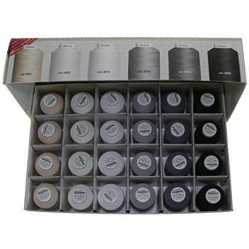 Set de hilos Madeira AEROLOCK 24 x 2000 mt n° 180