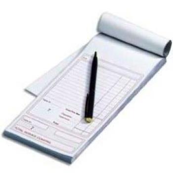 Blocs additionnels Elve 2200 – Carnet autocopiant 230 × 103 mm, double numérotation, lot de 10