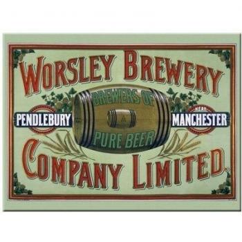 Worsley Pub‑Magnet Nostalgic Art