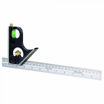 STANLEY 300mm Combination Square with Vial