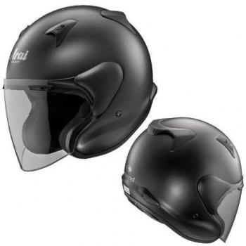 ARAI X‑TEND Jethelm matt Schwarz XXL – Rennfahrer Spezial