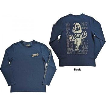 Blondie Unisex Adult NYC 77 Felpa Leggera a Manica Lunga