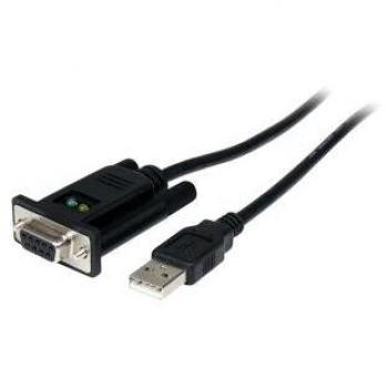 StarTech.com ICUSB232FTN USB auf Nullmodem RS232 DB9 Seriell Adapterkabel